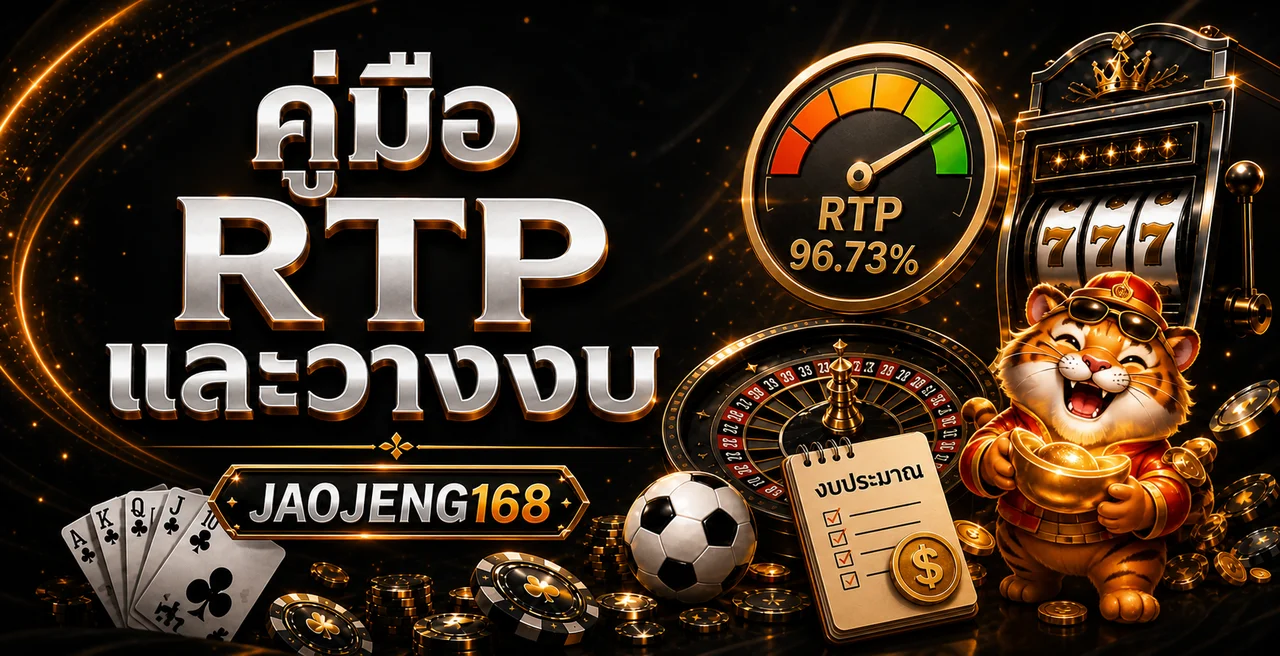 JAOJENG168 คู่มือ RTP และวางงบเล่นสล็อต